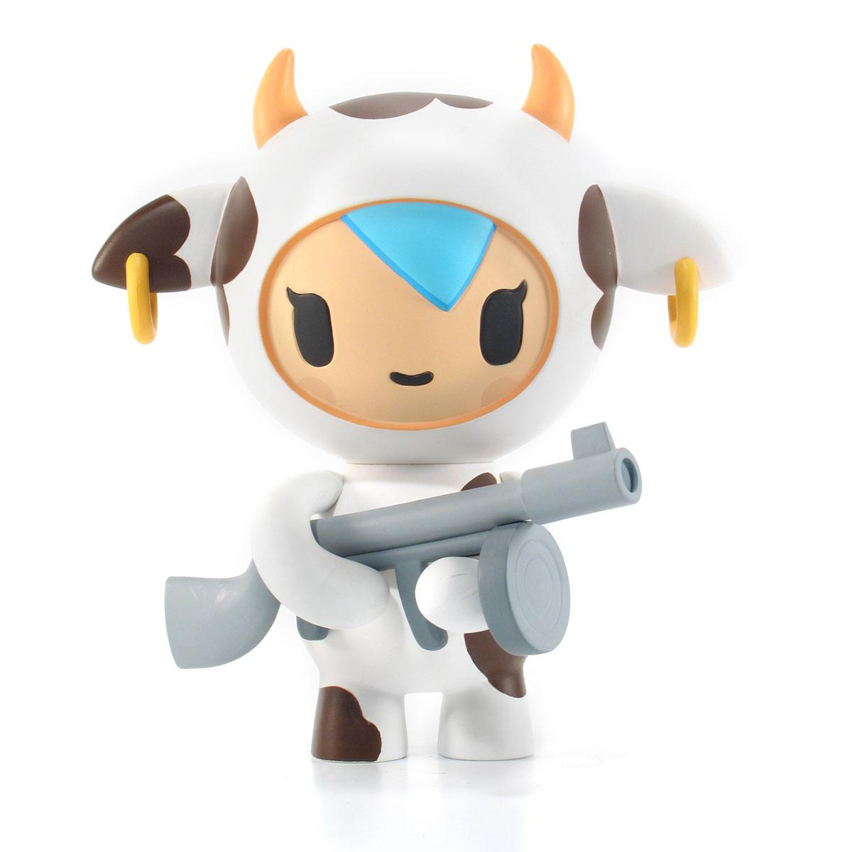 NEW TOKIDOKI MOOFIA MOZZARELLA 6” VINYL COW FIGURE TOY STRANGECO X